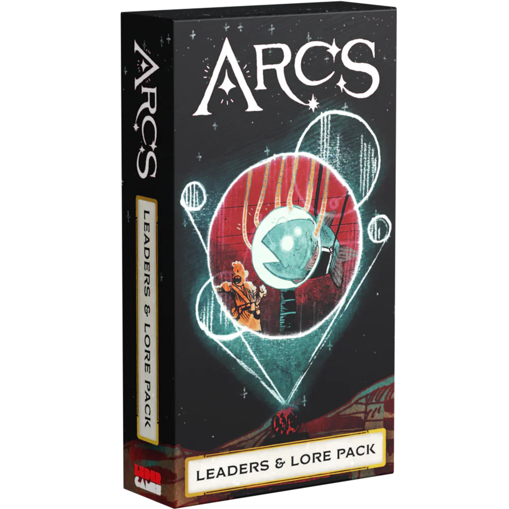 arcs leaders and lore jogo de tabuleiro